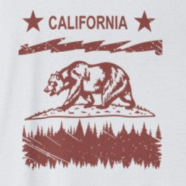 California Republic Bear Short Sleeve T Shirt