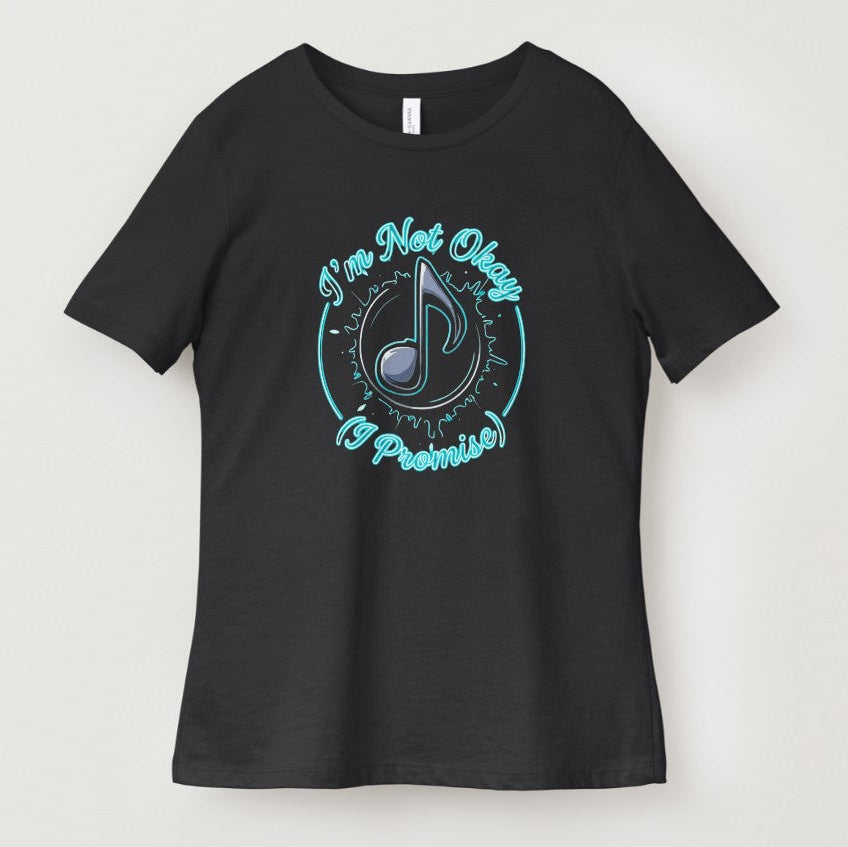 I'm Not Ok (I Promise) Short Sleeve T Shirt
