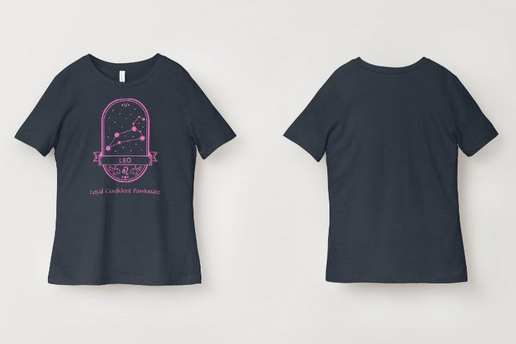 Leo, Loyal Confident, Passionate Short Sleeve T Shirt