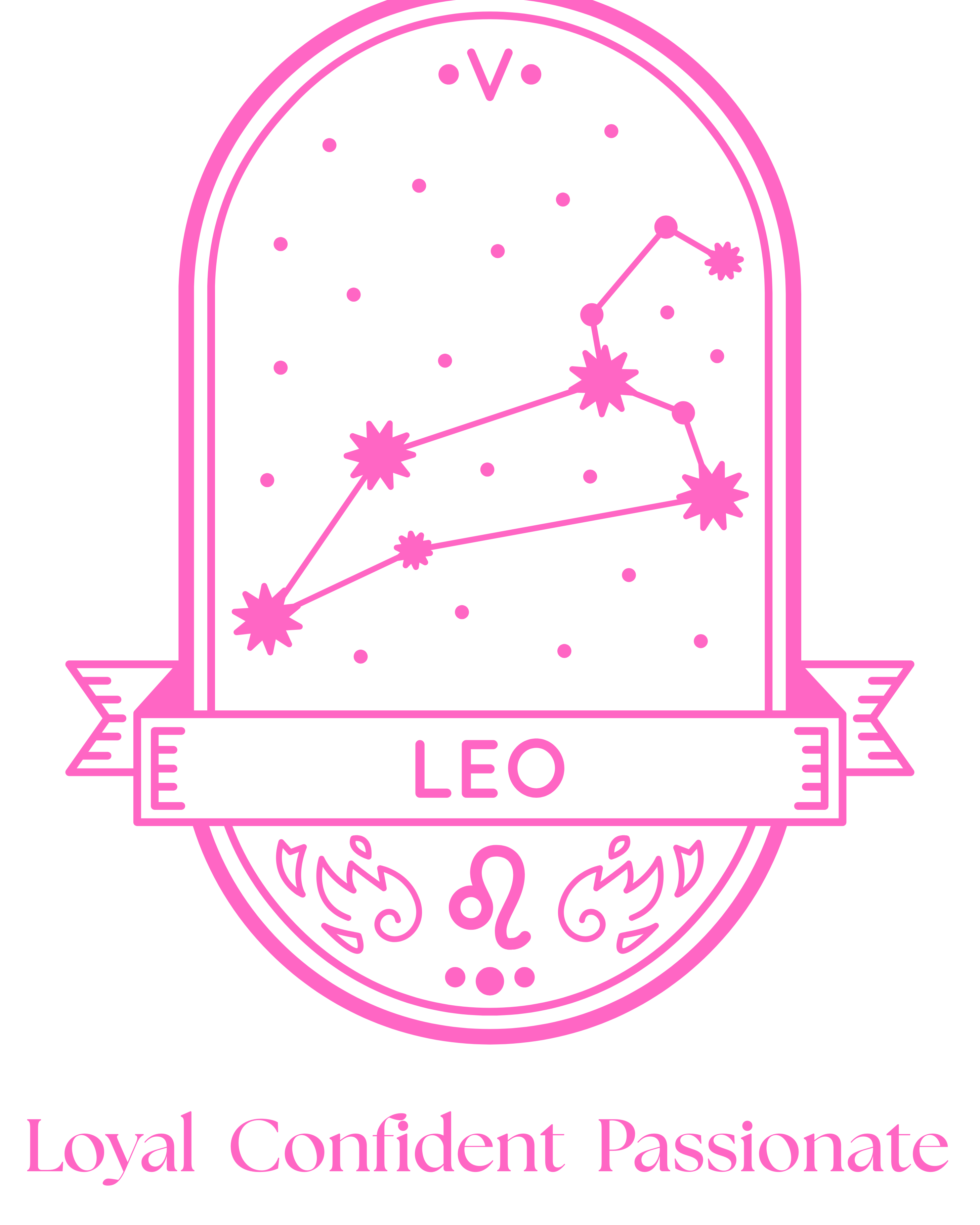 Leo, Loyal Confident, Passionate Short Sleeve T Shirt