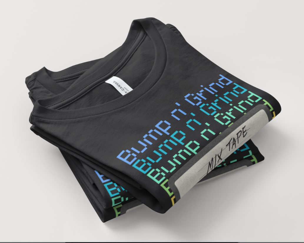 Bump N Grind Mixtape Graphic Tee