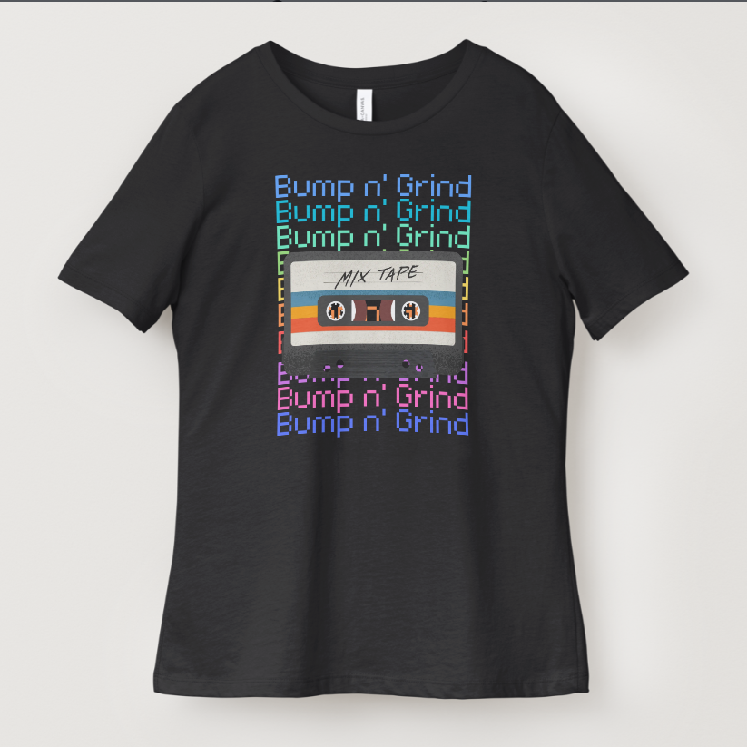 Bump N Grind Mixtape Graphic Tee
